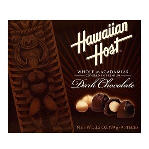 Hawaiian Host Dark Chocolate Macadamias